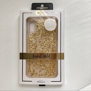 iPhone X 24K Gold Case